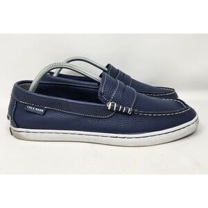 Cole Haan Pinch Penny‎ Loafers Men's Size 9M Blue Maine Classics Leather EUC